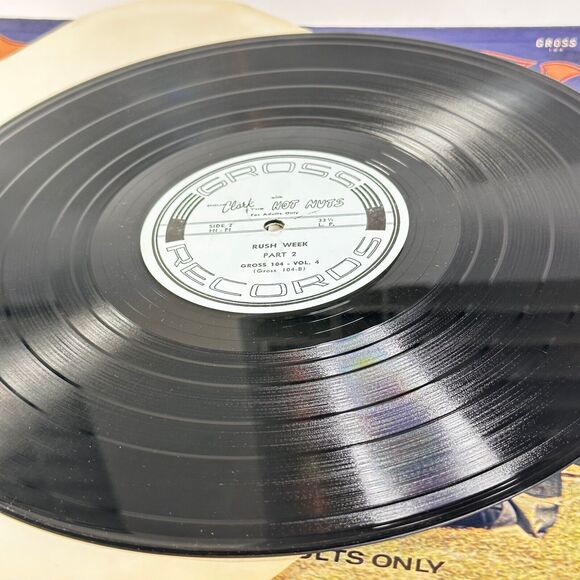 Vinyl Record Adult Comedy Rush Week by Doug Clark Gross Record Label - Picture 7 of 7